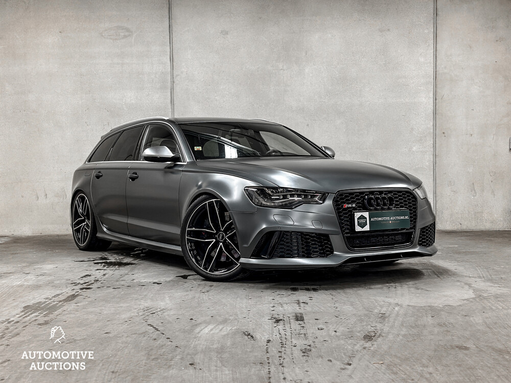Audi RS6 Avant 4.0 V8 TFSI Quattro 560pk 2013 -Orig. NL-, 9-SJJ-35