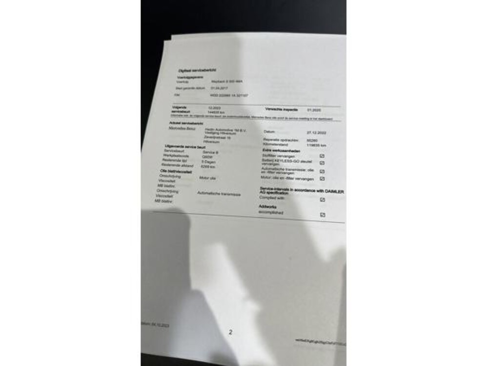 Mercedes-Benz S500 Maybach 4.6 V8 4Matic 455hp 2017 S-Class -Orig. NL-, NP-282-X