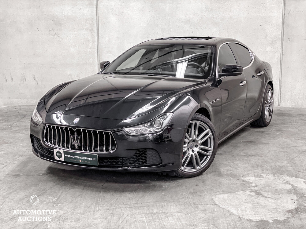 Maserati Ghibli 3.0 V6 D GranSport FACELIFT -Orig. NL- 275PS 2017, PG-705-R