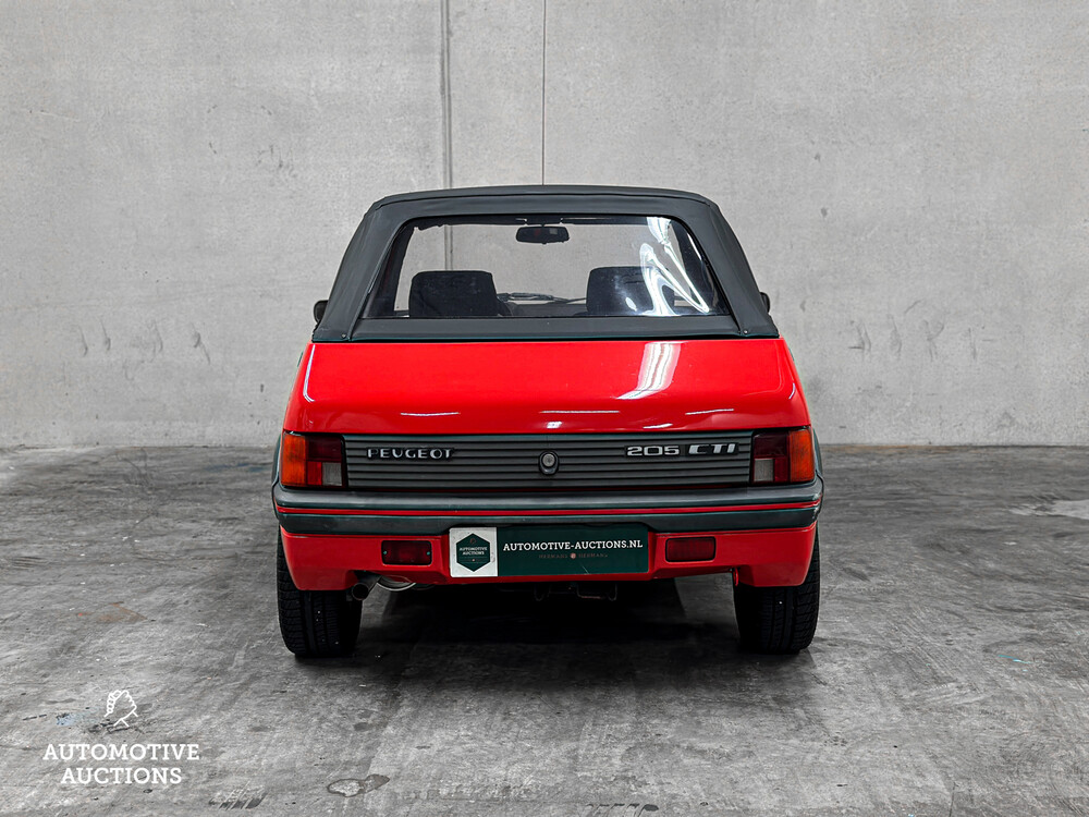 Peugeot 205 1.6 CTI S6 103hp 1986 Cabriolet, SV-NV-88