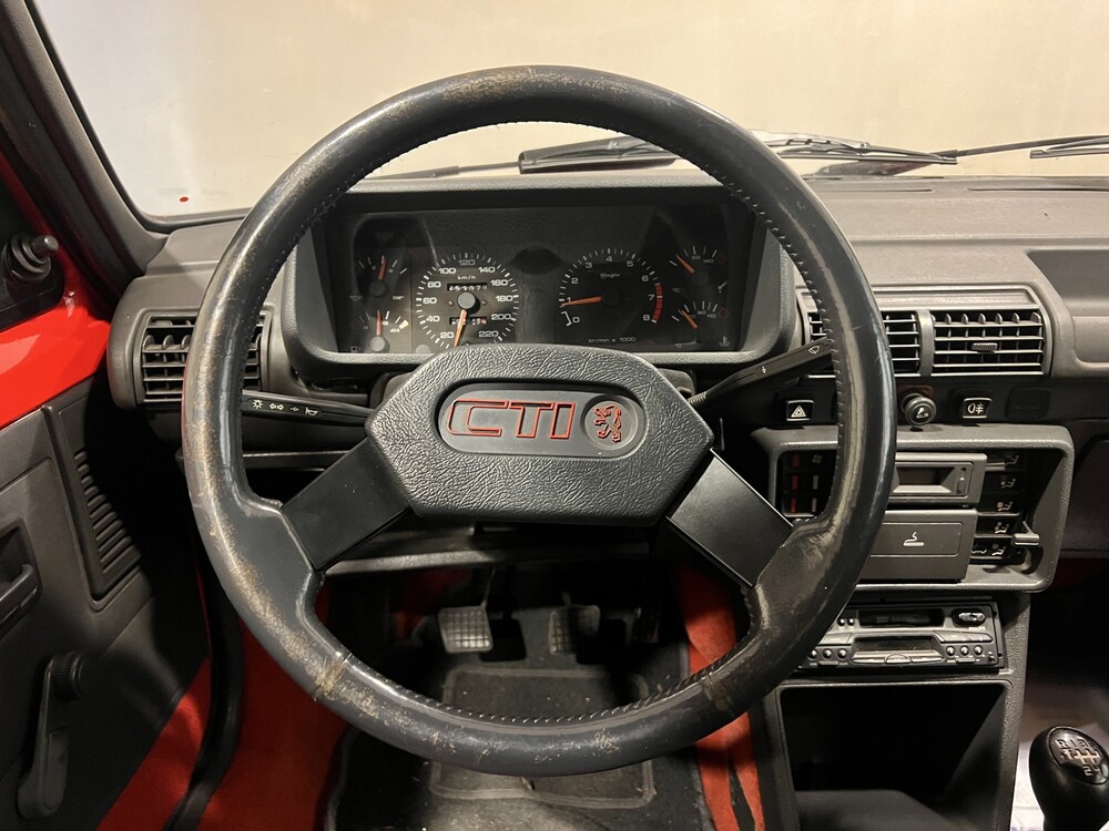 Peugeot 205 1.6 CTI S6 103hp 1986 Cabriolet, SV-NV-88