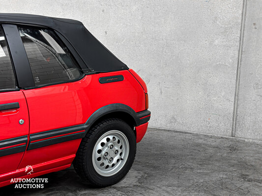 Peugeot 205 1.6 CTI S6 103pk 1986 Cabriolet, SV-NV-88