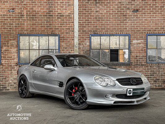 Mercedes-Benz SL500 5.0 V8 SL-klasse 306pk 2002, 12-PR-VL -Youngtimer-