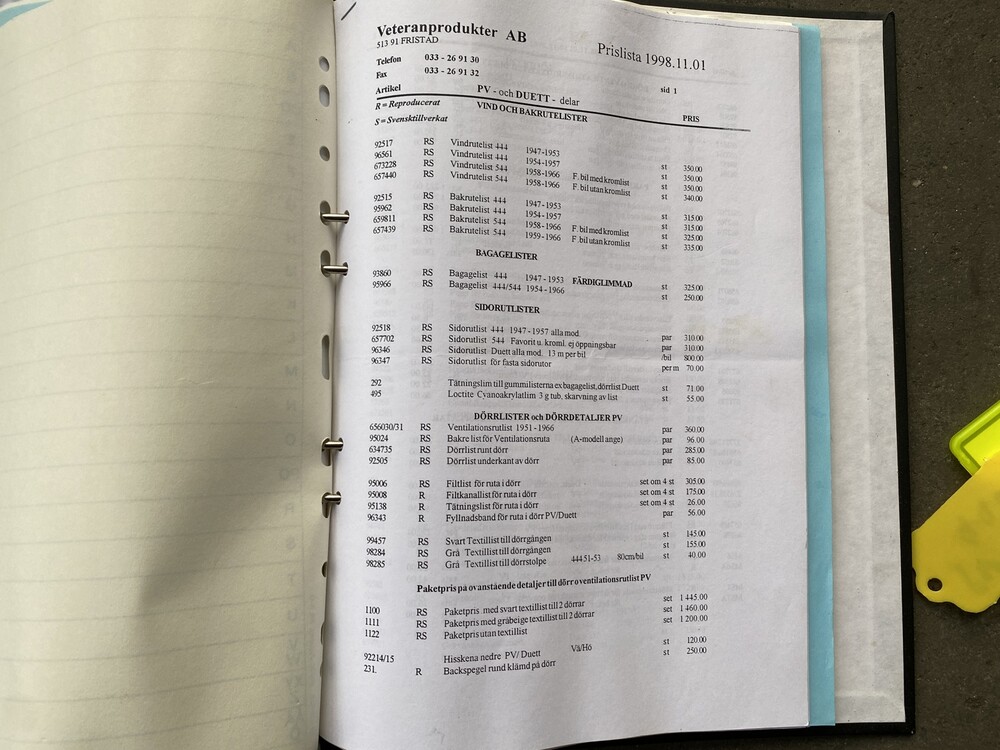 Volvo PV444E 44PS 1953