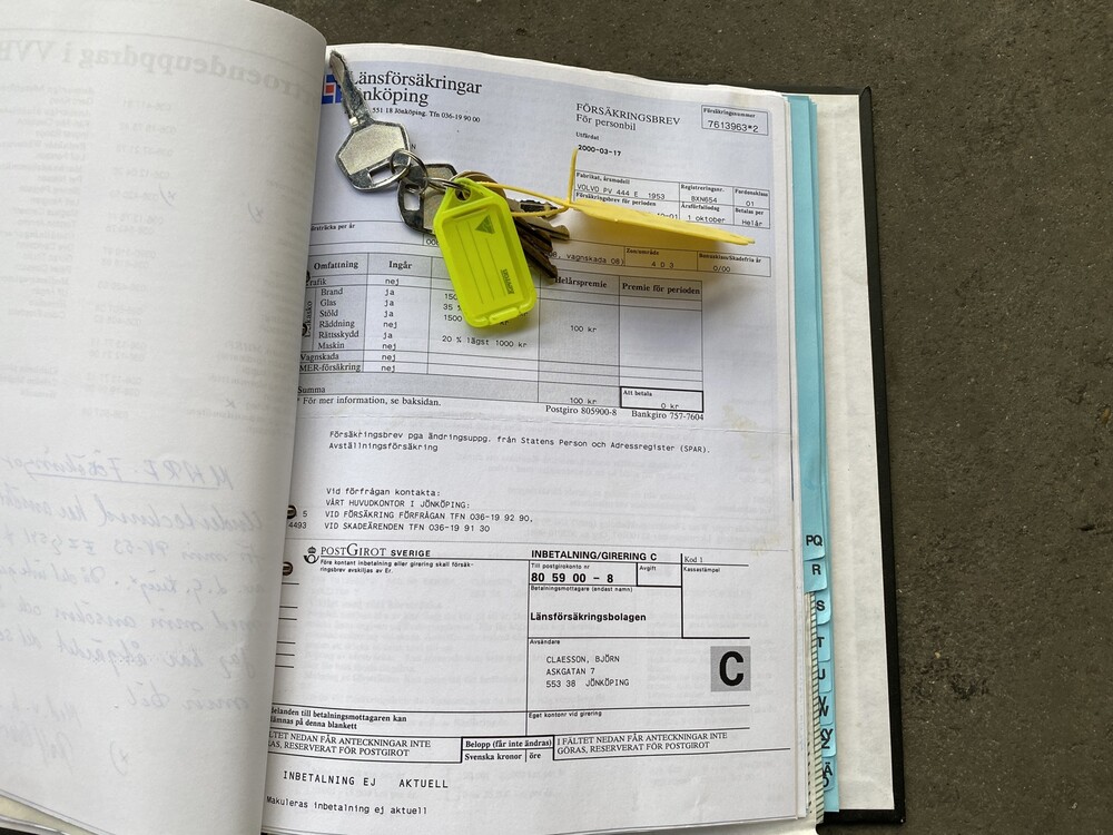 Volvo PV444E 44PS 1953