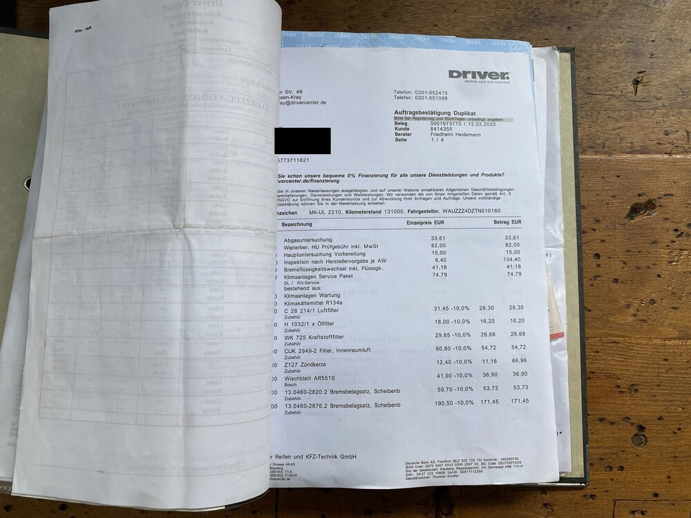 Audi A8 3.7 V8 Quattro 230PS 1996, S-080-ZJ -Youngtimer-