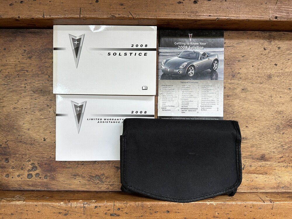 Pontiac Solstice GPX 2.0 Sidi Turbo 265PS 265hp 2008 Cabriolet