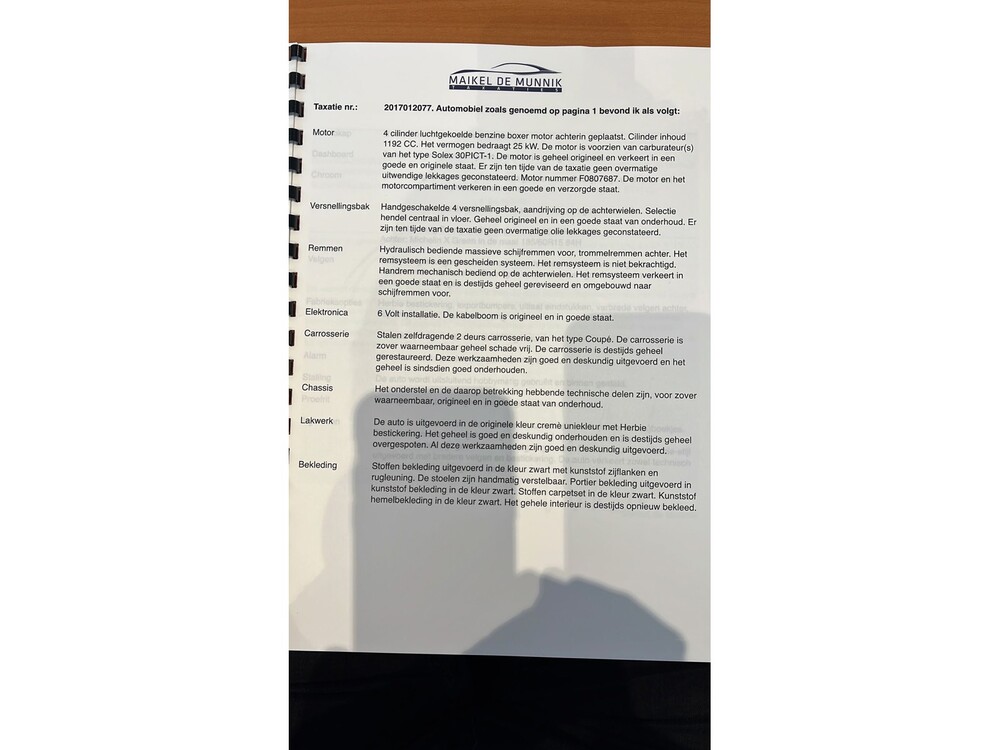 Volkswagen Käfer 1600 35PS 1966, DE-29-41