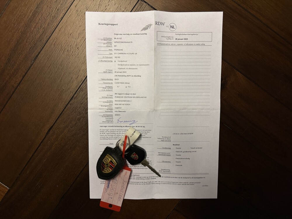 Porsche 911 964 WTL Carrera 4 Coupé 3.6 250PS 1993, 88-JK-GZ