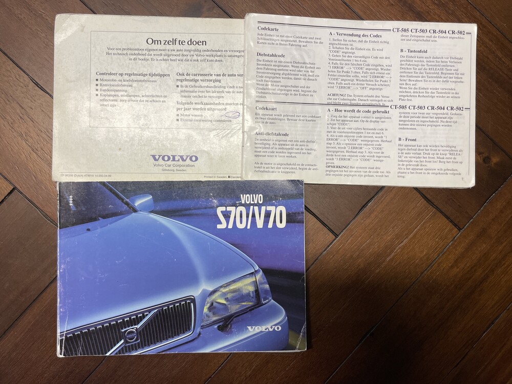 Volvo S70 2.0 5 Zylinder 126PS 1998, T-277-BD -Youngtimer-