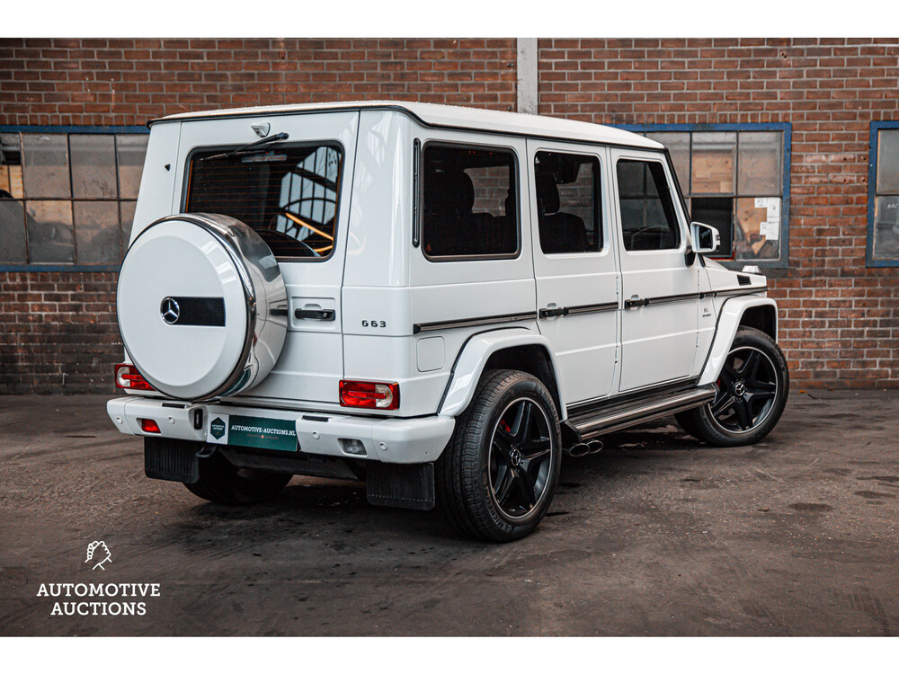 Mercedes-Benz G63 AMG 5.5 V8 G-Class 571hp 2015 