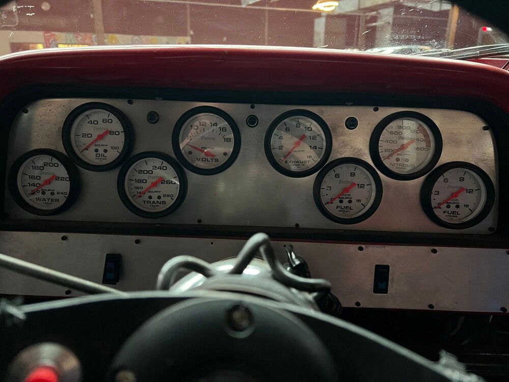 GMC C10 Pickup Dragster V8 -NOS Nitrous- 1960 -EDELBROCK-