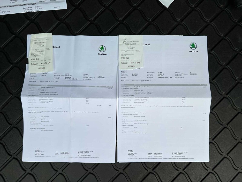 Skoda Octavia Combi 2.0 TDI RS 184PS 2016, KB-285-S