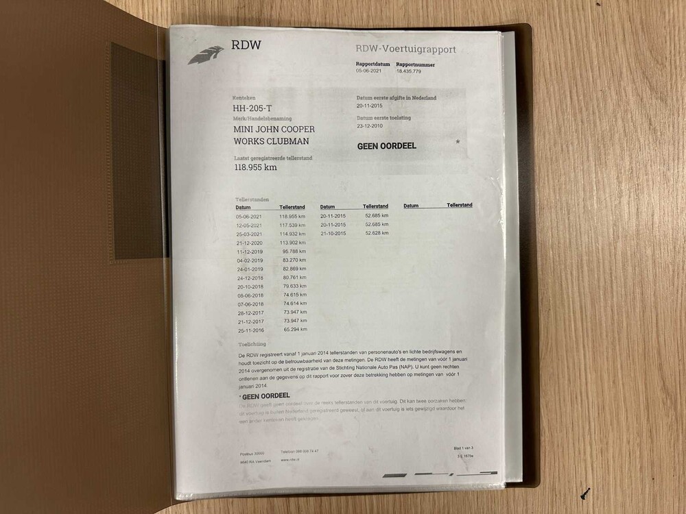 Mini Clubman John Cooper Works 1.6 211PS 2010, HH-205-T