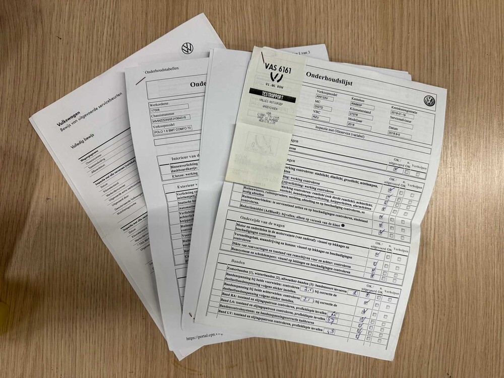 Volkswagen Polo 1.6 TDI Comfortline Executive 95PS 2018 ORIG-NL, RN-883-P