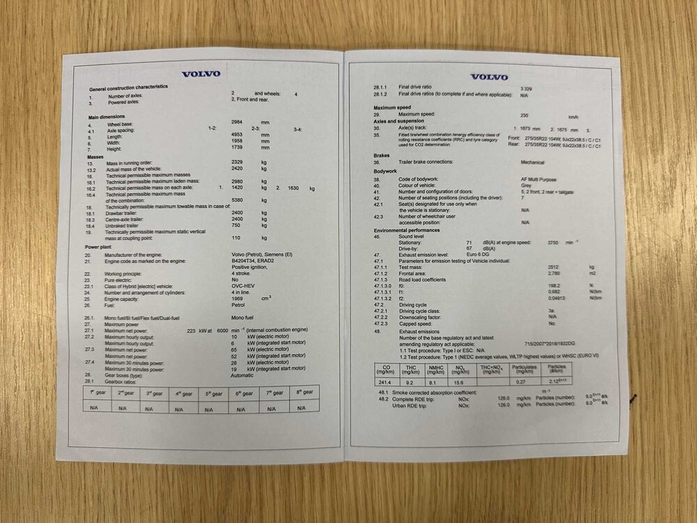 Volvo XC90 R-Design 2.0 T8 Twin Engine AWD Beschriftung Intro Edition 407PS 2019 Plug-In Hybrid, K-918-BH