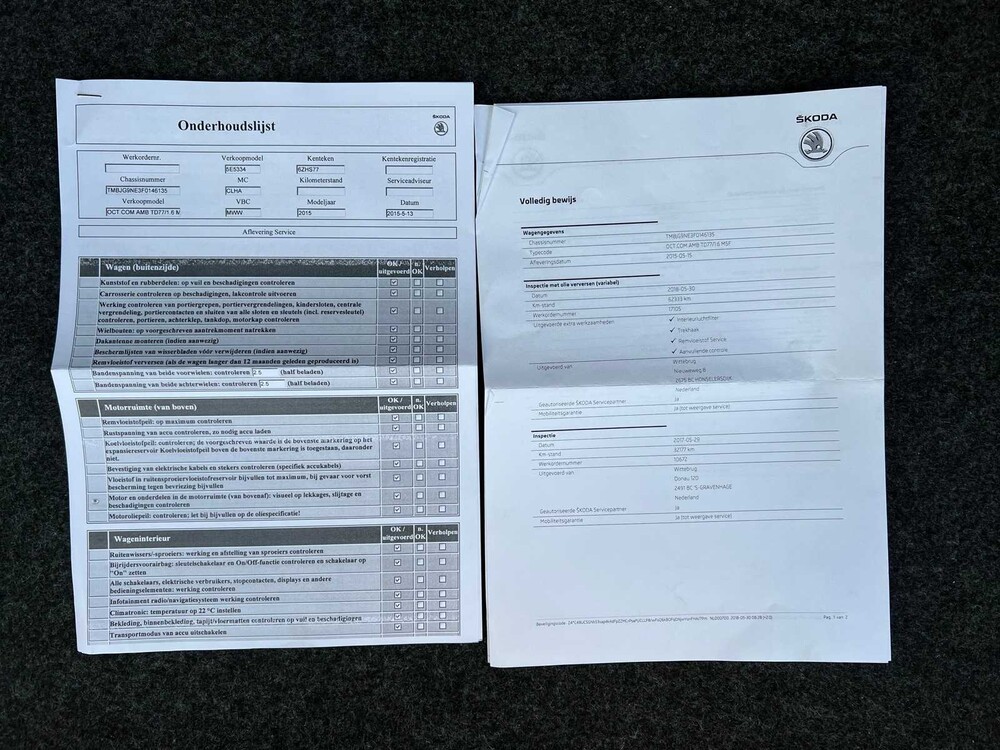 Skoda Octavia Combi 1.6 TDI Greentech Ambition Businessline 105PS 2015 -Orig. DE-, 6-ZHS-77