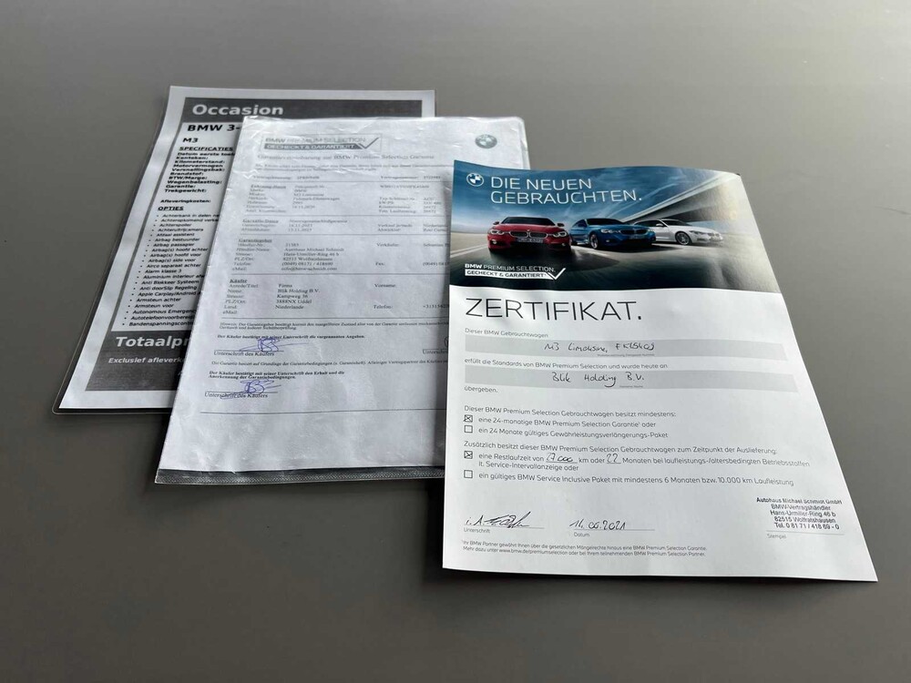 BMW M3 -MANUELL- G80 480PS CARBON 2020, N-699-GF -Herstellergarantie-