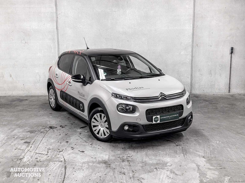 Citroen C3 1.2 PureTech S&S Shine 110PS 2018 -Orig. NL-, XB-639-D