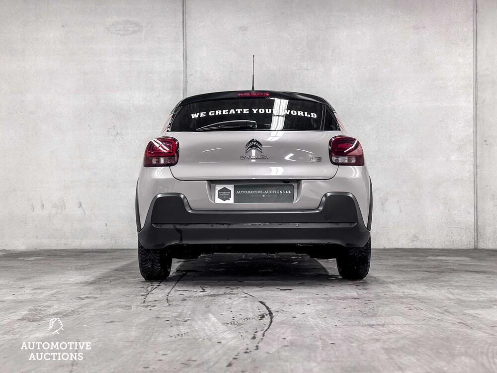Citroen C3 1.2 PureTech S&S Shine 110PS 2018 -Orig. NL-, XB-639-D