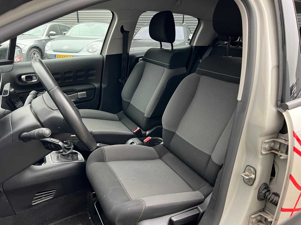 Citroen C3 1.2 PureTech S&S Shine 110PS 2018 -Orig. NL-, XB-639-D