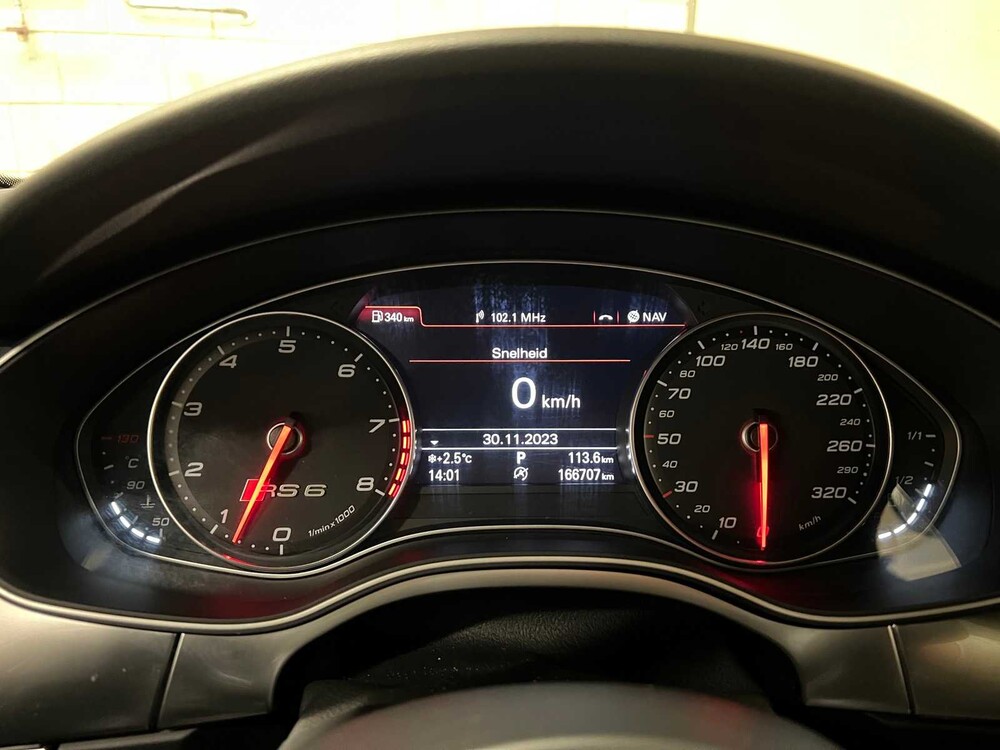 Audi RS6 Avant 4.0 V8 TFSI Quattro 560PS 2013 -Orig. EN-, 9-SJJ-35