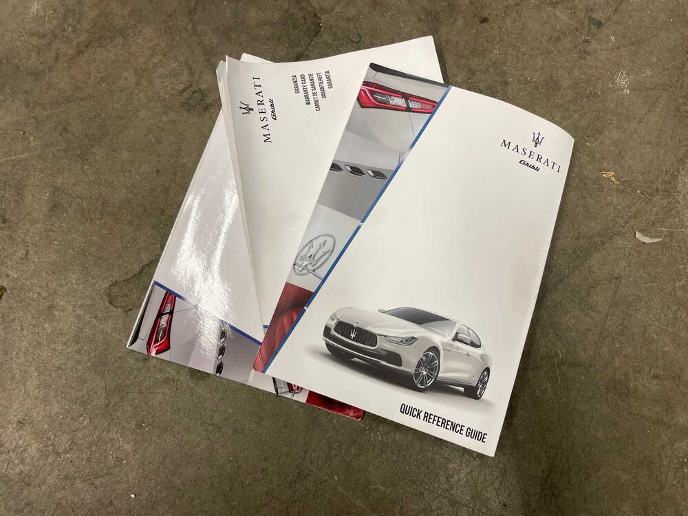 Maserati Ghibli 3.0 V6 D GranSport FACELIFT -Orig. NL- 275PS 2017, PG-705-R