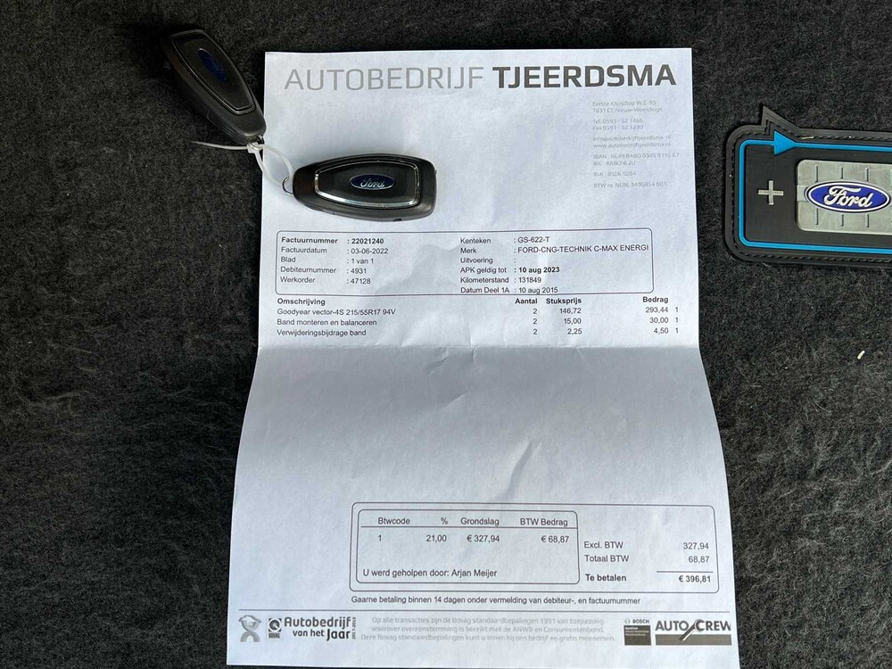 Ford C-Max 2.0 Plug-in Hybrid Titanium Plus 185PS 2015 -Orig. NL- , GS-622-T