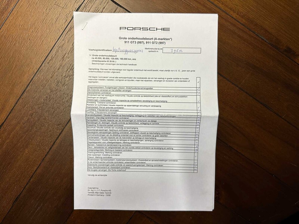 Porsche 911 GT3 RS 997 3.6 415pk -Handgeschakeld- 2008 Sport-Chrono, 64-ZJ-BH -Youngtimer-