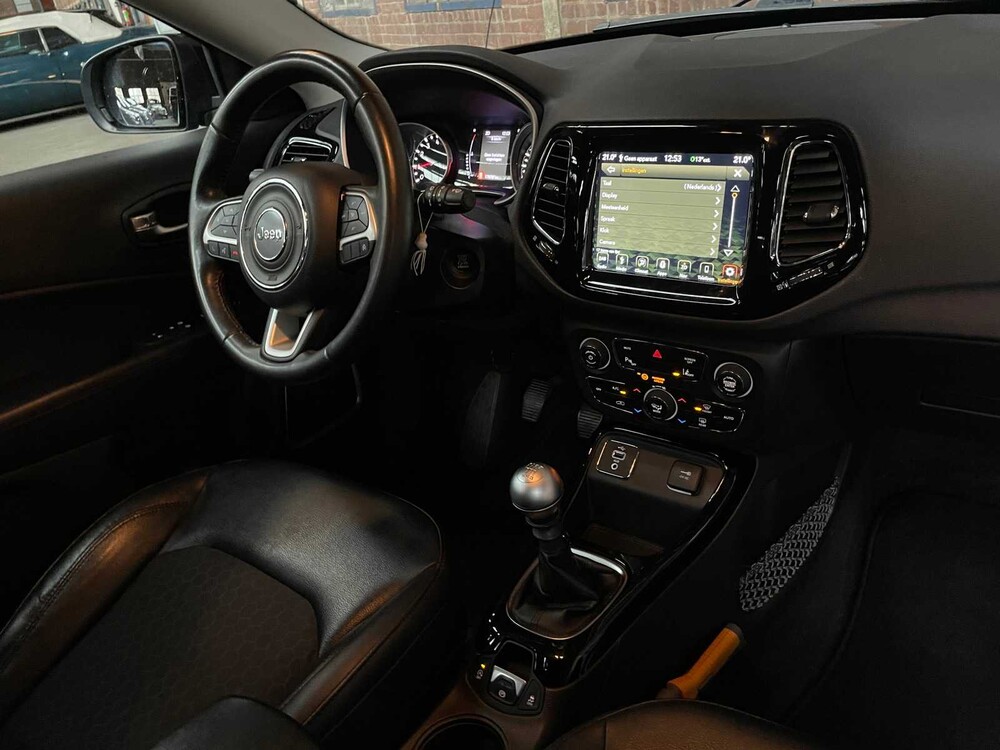 Jeep Compass 1.4 MultiAir Night Eagle 140pk 2019,(eerste eigenaar) -Orig. NL-, XZ-868-P
