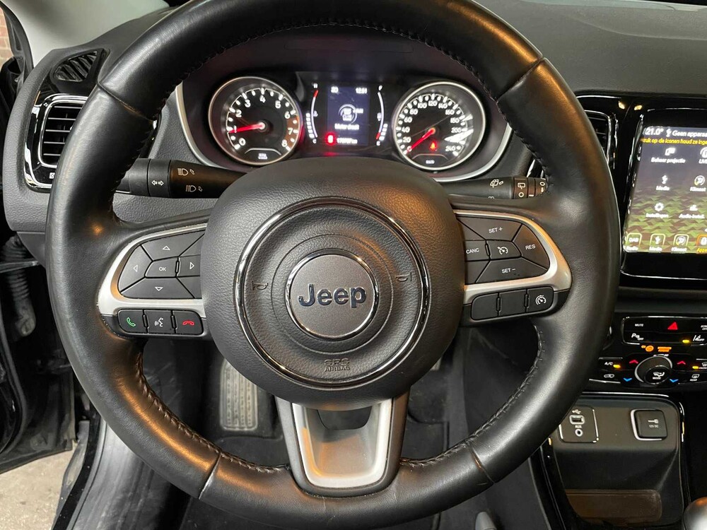 Jeep Compass 1.4 MultiAir Night Eagle 140pk 2019,(eerste eigenaar) -Orig. NL-, XZ-868-P