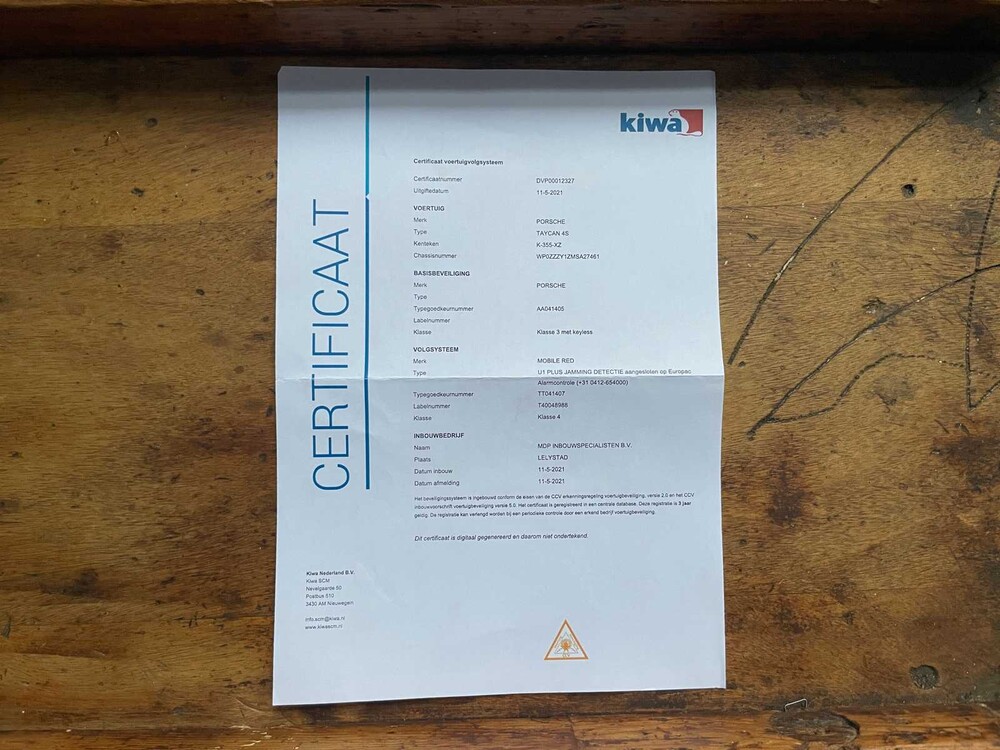  Porsche Taycan 4S PERFORMANCE 84kWh Sport-Chrono 489pk 2020, K-355-XZ