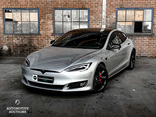  Tesla Model S 100D 417pk 2018, H-427-KG -Fabrieksgarantie-