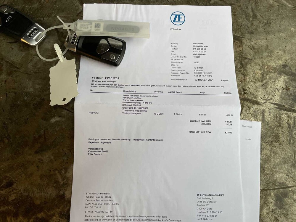 Audi S5 Cabriolet 3.0 TFSI V6 Quattro Pro Line Plus 354pk 2017, K-140-PD