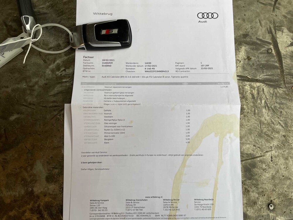 Audi S5 Cabriolet 3.0 TFSI V6 Quattro Pro Line Plus 354pk 2017, K-140-PD