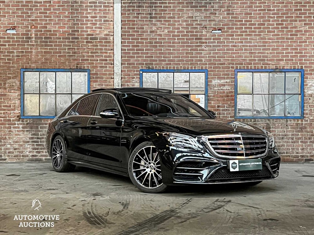 Mercedes-Benz S560 AMG 4.0 V8 4Matic Lang Premium Plus 469pk 2018 NIEUW-MODEL S-klasse, XP-544-S