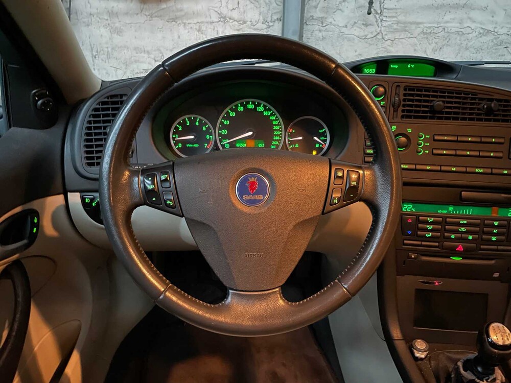 Saab 9-3 Sport Kombi 1.8t Linear 150PS 2006 -Orig. NL-, 43-TF-FG