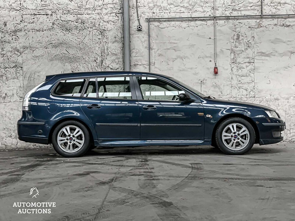 Saab 9-3 Sport Kombi 1.8t Linear 150PS 2006 -Orig. NL-, 43-TF-FG