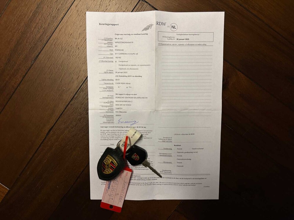 Porsche 911 964 WTL Carrera 4 Coupé 3.6 250hp 1993, 88-JK-GZ