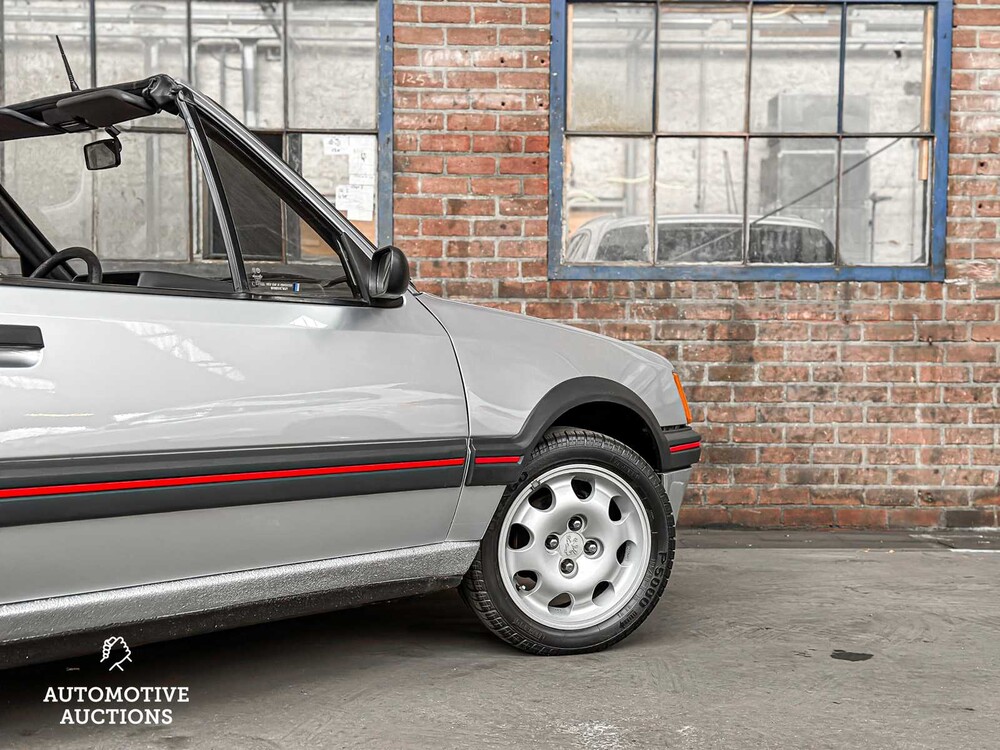 Peugeot 205 1.6 CTI Cabriolet 103PS 1986, HZ-HB-93