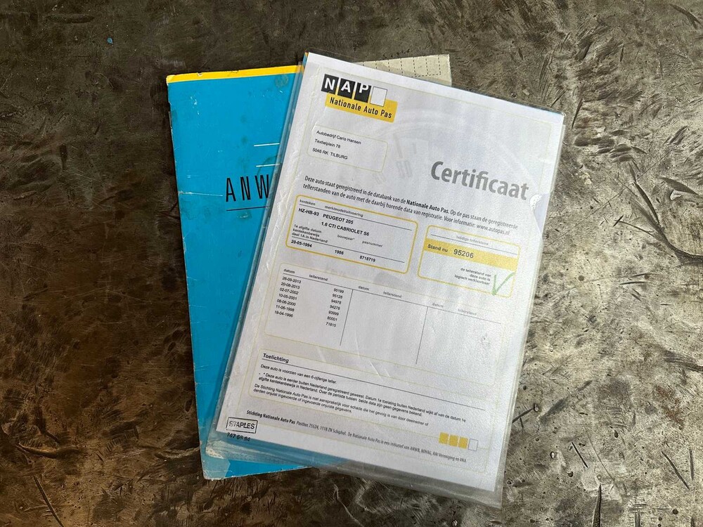 Peugeot 205 1.6 CTI Cabriolet 103PS 1986, HZ-HB-93