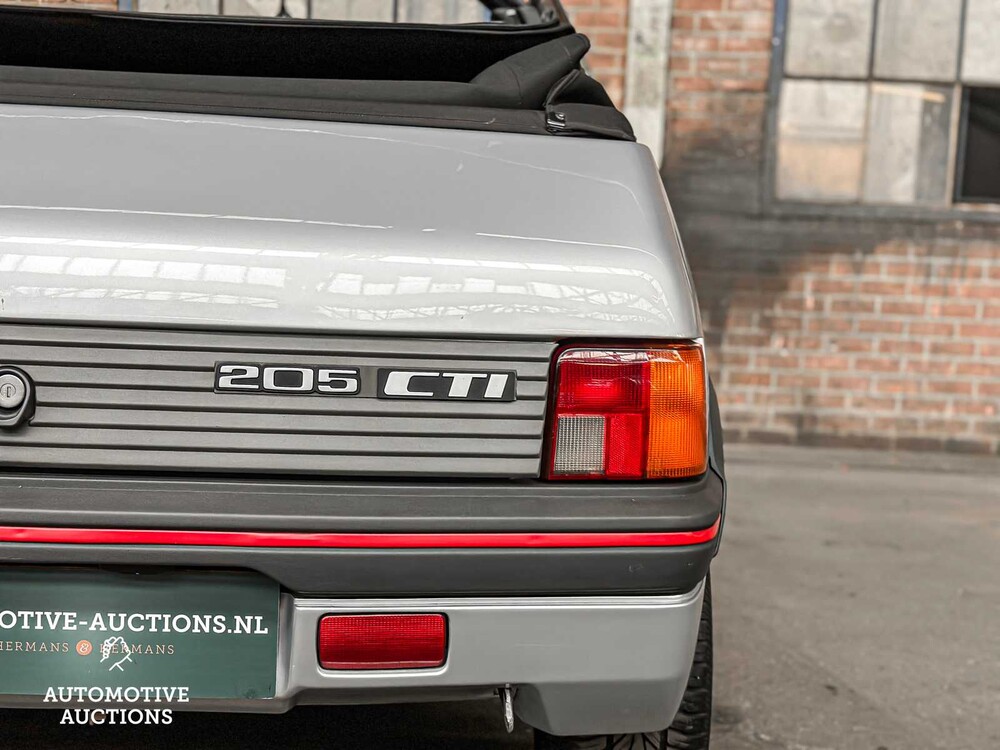 Peugeot 205 1.6 CTI Cabriolet 103PS 1986, HZ-HB-93