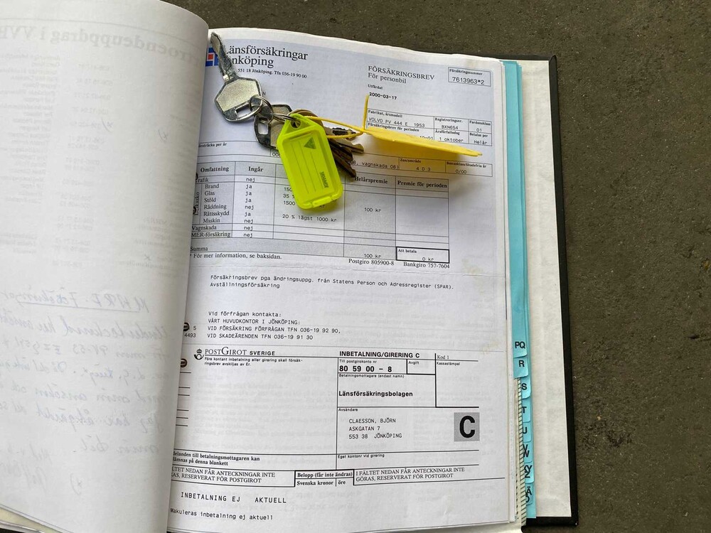 Volvo PV444E 44PS 1953