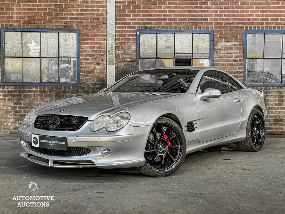Mercedes-Benz SL500 5.0 V8 SL-class 306hp 2002, 12-PR-VL -Youngtimer-