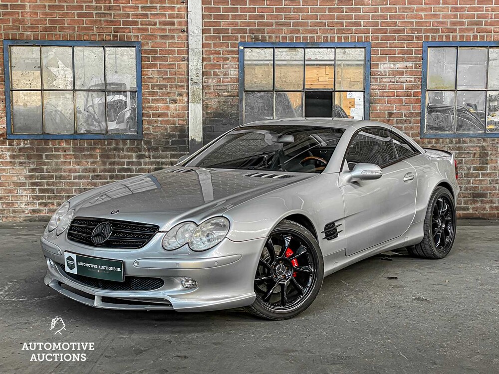 Mercedes-Benz SL500 5.0 V8 SL-klasse 306pk 2002, 12-PR-VL -Youngtimer-