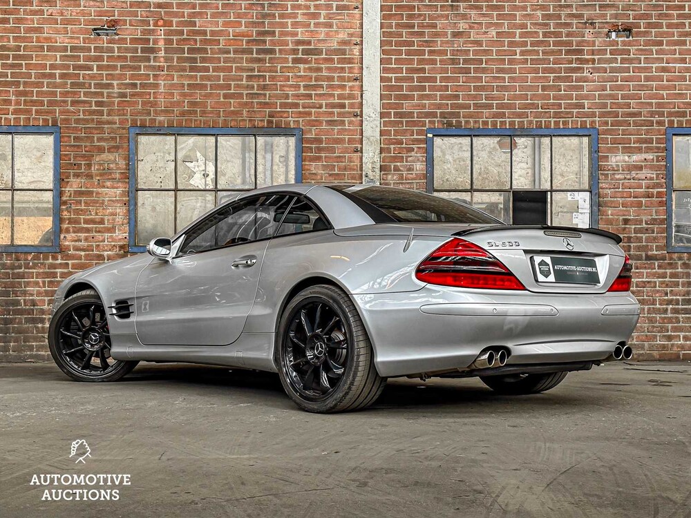 Mercedes-Benz SL500 5.0 V8 SL-klasse 306pk 2002, 12-PR-VL -Youngtimer-