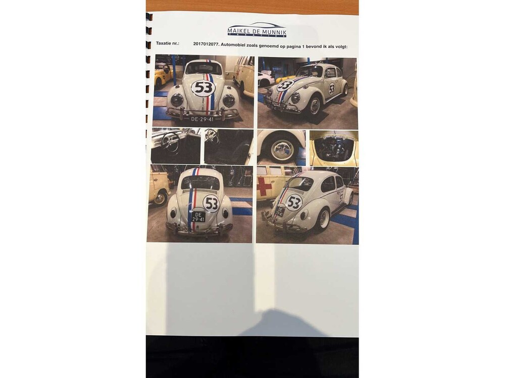 Volkswagen Beetle 1600 35hp 1966, DE-29-41