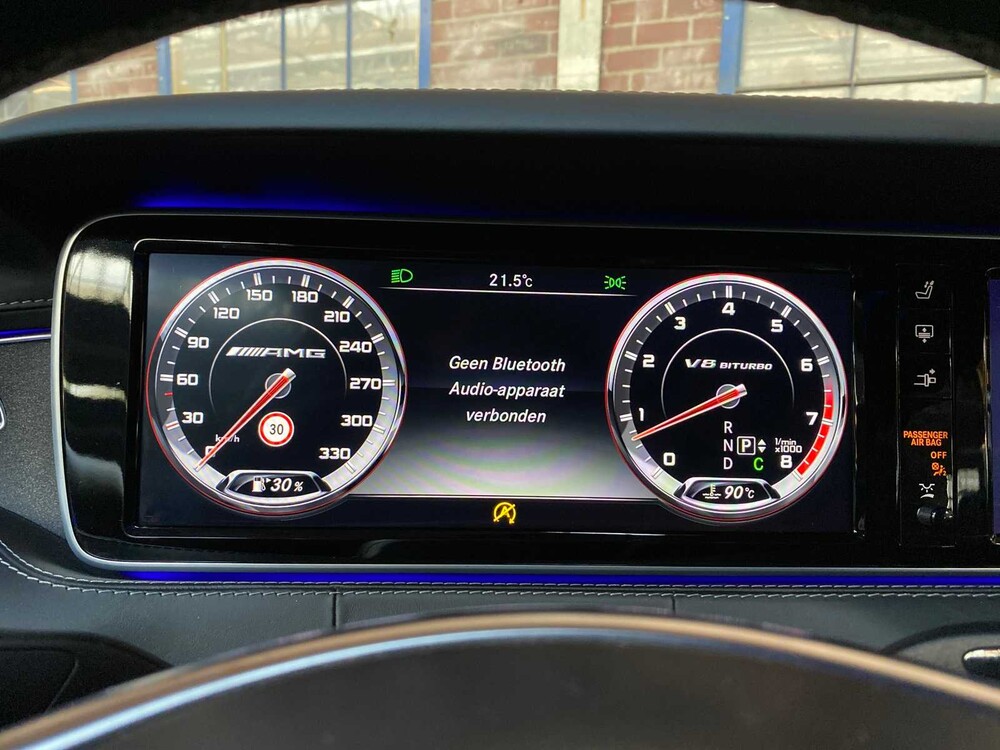 Mercedes-Benz S63 AMG 5.5 V8 4Matic Coupé 585pk 2015 S-Klasse, R-429-NB