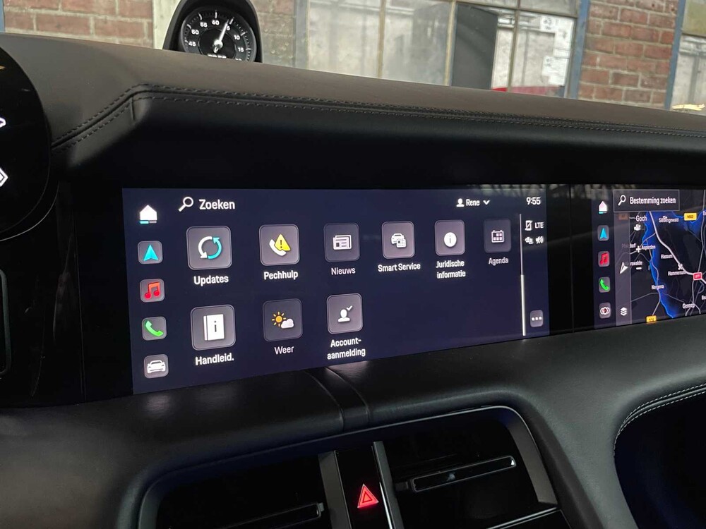  Porsche Taycan 4S PERFORMANCE 84kWh Sport-Chrono 489pk 2020, K-355-XZ