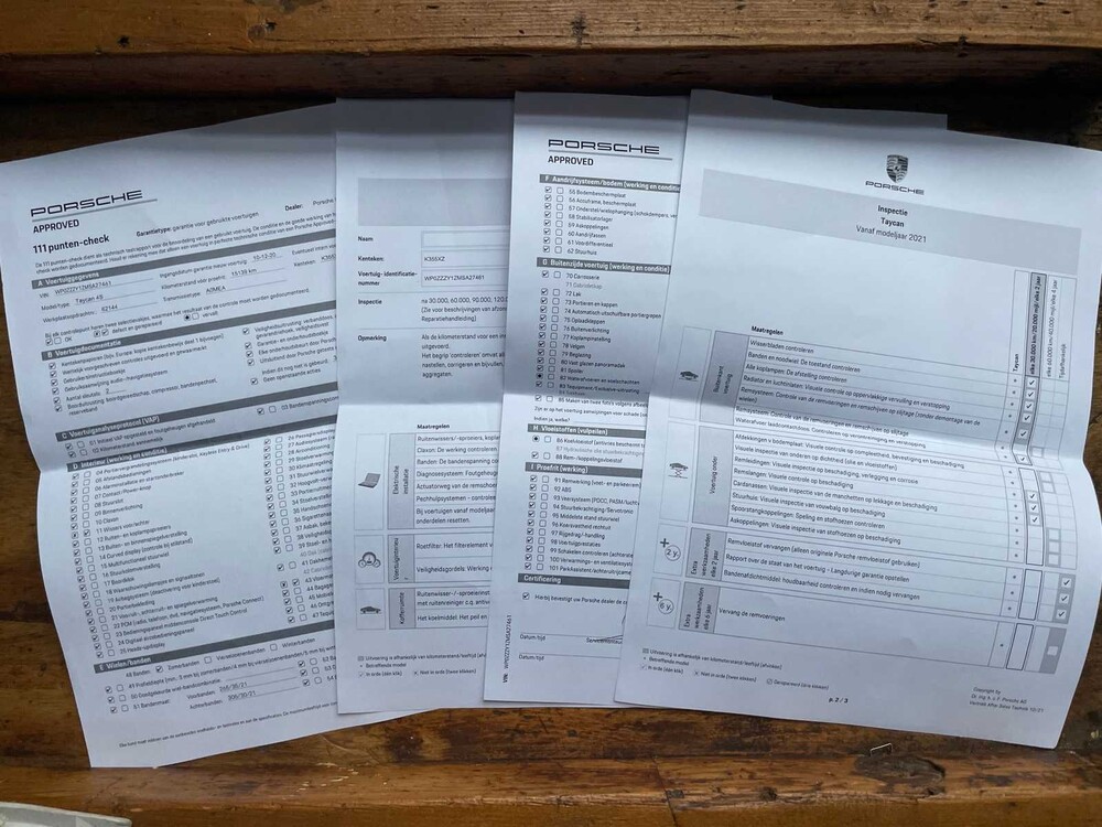  Porsche Taycan 4S PERFORMANCE 84kWh Sport-Chrono 489pk 2020, K-355-XZ